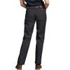 Dickies Women's Original 774 Work Pants  Low Rise Slim Fit Stretch Business Casual & Utility Pants, Size 14 Petite, Black V1 view 2
