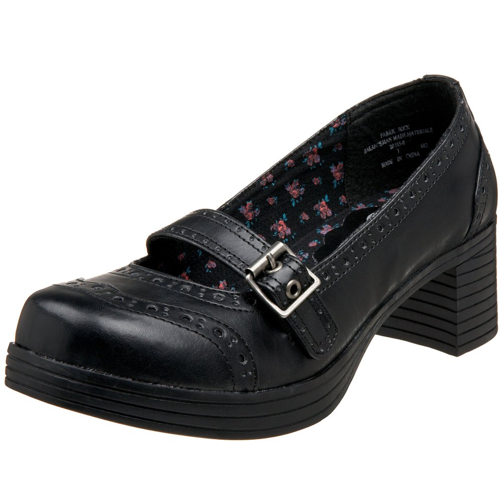 1.4.3. Girl Women's Swizzle Flat,Black,5 M US