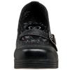 1.4.3. Girl Women's Swizzle Flat,Black,5 M US view 2