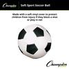 Champion Sports 8 Inch Soft Sport Soccer Ball view 3