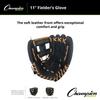 Champion Sports 11" Physical Ed. Glove - Soft Leather Front and Nylon Mesh Back for Comfort Grip | Adjustable Strap with Velcro Closure | Double Bar Open Web | Age: Elementary | Left-Handed Glove view 4