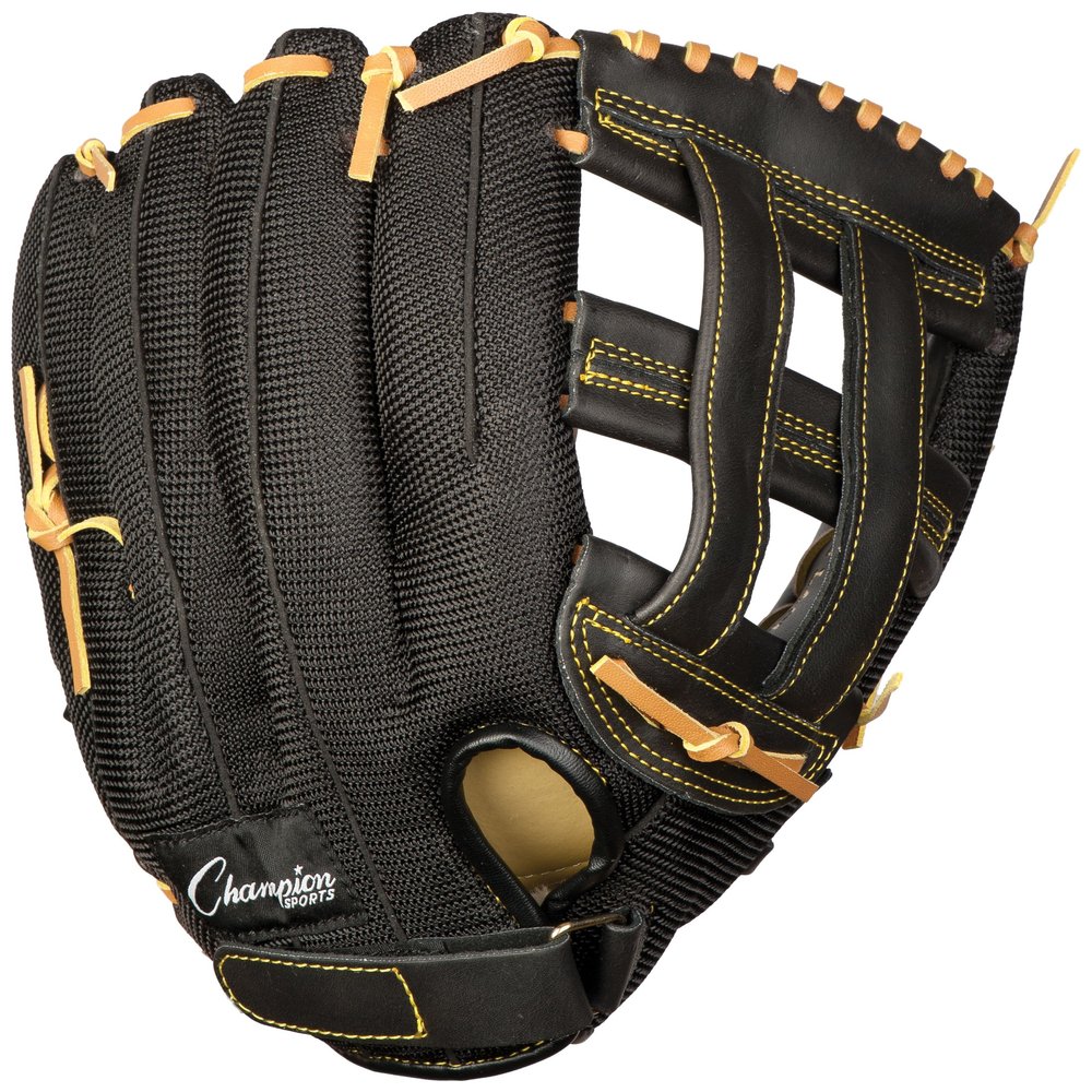 Champion Sports Physical Education Glove (Left-Handed, 13-Inch), Black, CBG950