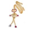 Avalaya Gold Kitty Fashion Pendant view 4