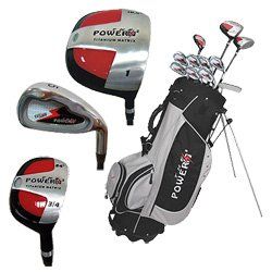 Texan Classics Power2 Mens STEEL SQUARE Package w/Cart Bag