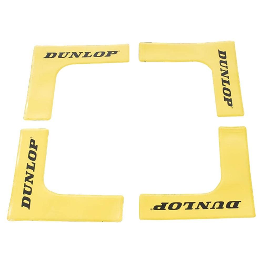 Dunlop Sports Throw Down Court Edge, Yellow, 4-Pack