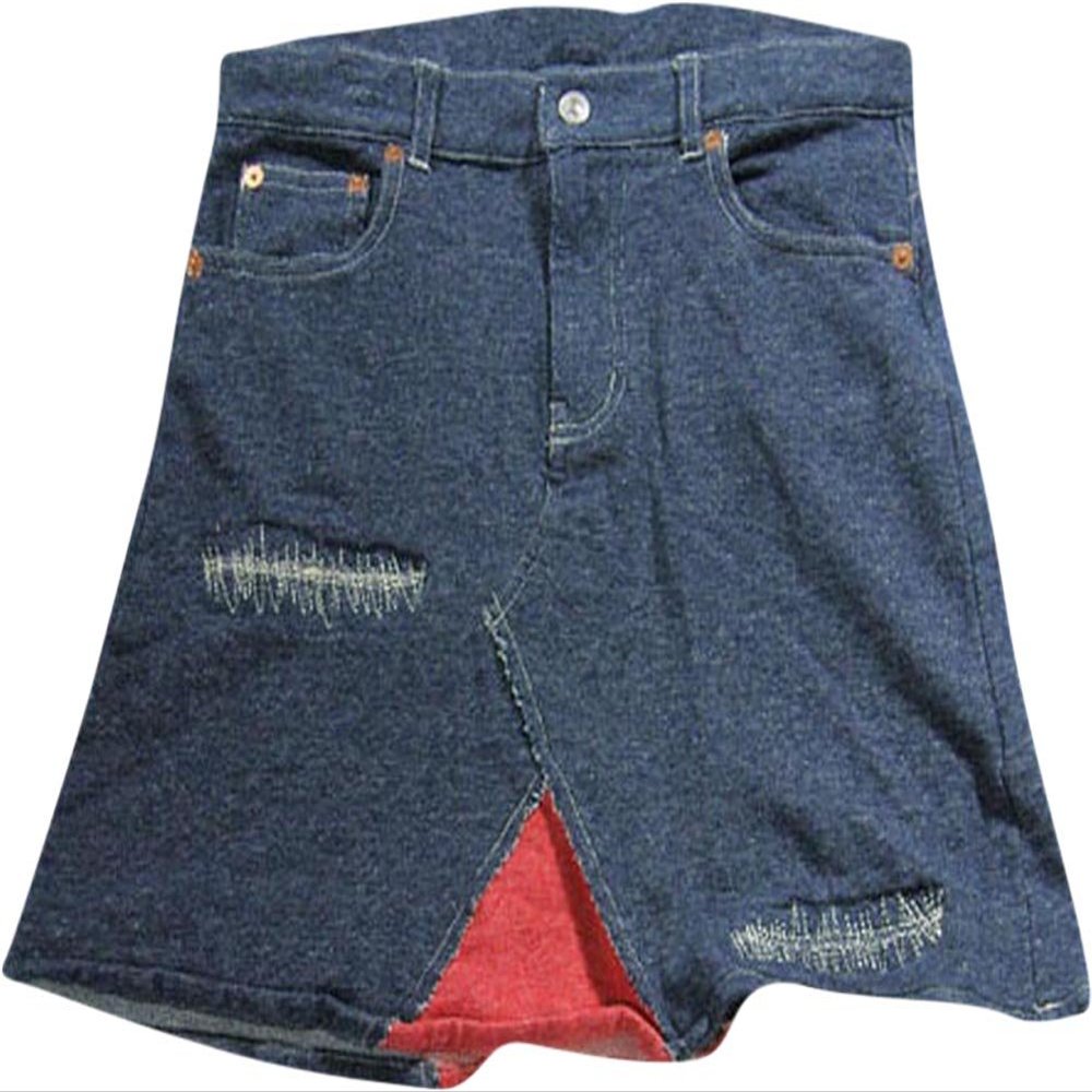 Gold Rush Outfitters - Little Girls' Knit Skirt, Navy 17378-4