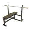 Ader Sporting Goods Olympic Bench Press w/Power Bar, 116kg (255 Lb) Plate Set & 2 Olympic Collars view 1