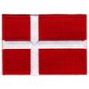 Cypress Collectibles - Denmark Flag Patch - Premium Embroidered Appliqu - European Country Iron On Patches - Dimensions: 3.5" x 2.5" view 1
