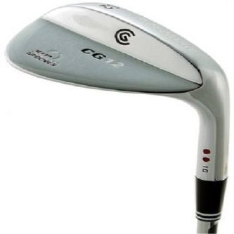 Cleveland CG12 Chrome Wedge (Men's Right-Handed, 58 Degree Loft, High Bounce, Traction Steel Shaft)
