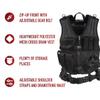 Rothco Tactical Cross Draw Vest, Black, XX-Large/3X-Large view 3
