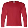 Gildan Men's 5.5 oz., 50/50 Long-Sleeve T-Shirt, Red, Small view 1