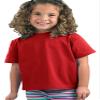 Rabbit Skins 5.5 oz Little Kid Short-Sleeve T-Shirt, 2T, Red view 2