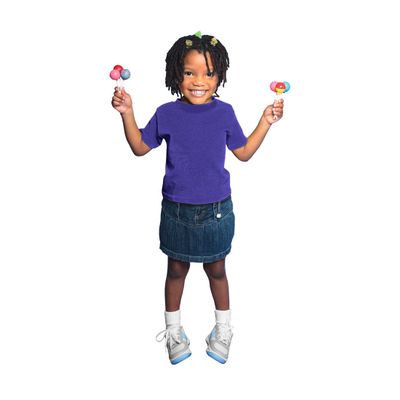 Rabbit Skins 5.5 oz Little Kid Short-Sleeve T-Shirt, 3T, Purple