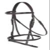 Kerbl 321179 Snaffle Bridle Leather for Cold Blood Horses Brown view 1
