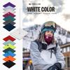 Turtle Fur Double-Layer Neck Warmer - Ultra-Soft, Stretchy Chelonia 150 Fleece Neck Gaiter Made with 100% Recycled Polyester, White view 4