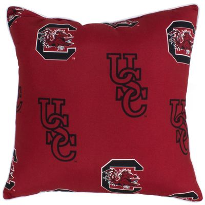 College Covers Everything Comfy South Carolina Gamecocks 16" x 16" Decorative Pillow