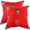College Covers Everything Comfy North Carolina State Wolfpack 16" x 16" Decorative Pillow view 4