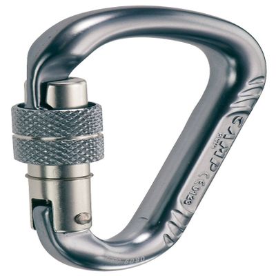 Camp USA Picto Screwgate Carabiner Silver One Size