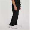 Landau Essentials Unisex Relaxed Fit 1-Pocket Drawstring Scrub Pants 7602 Black view 2