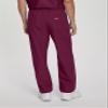 Landau Essentials Unisex Relaxed Fit 1-Pocket Drawstring Scrub Pants 7602 view 3