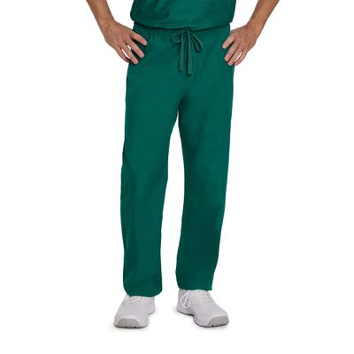 Landau Essentials Unisex Relaxed Fit 1-Pocket Drawstring Scrub Pants 7602