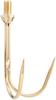 Belmont MS-059 Gold W Gaff (18-8 Stainless Steel) view 1