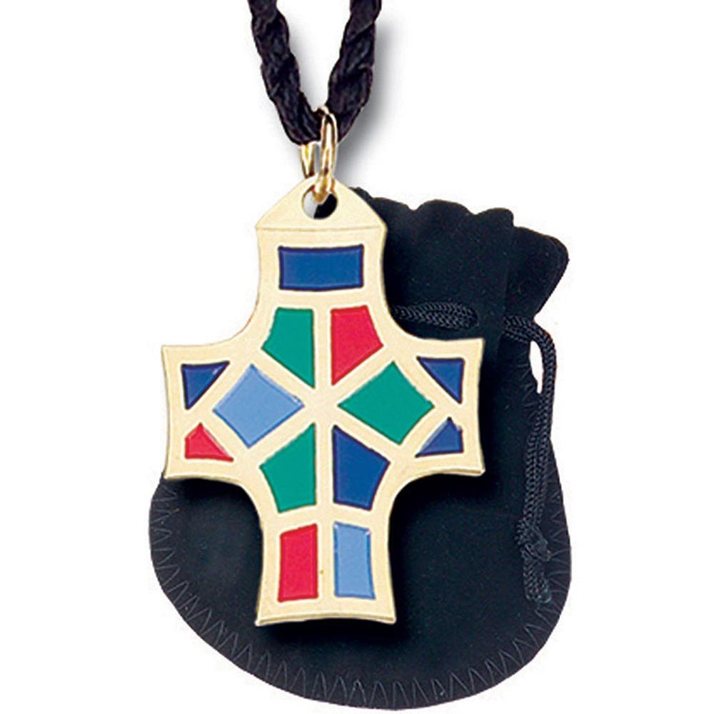 1" Monogram Of Christ Youth Cross - 332-Q
