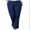Cherokee Women's Fashionable Flare Leg Drawstring Pant, Navy, X-Small-Tall view 1