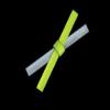 Reflective Slap Bracelet - Lime (15"") view 1