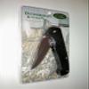 Outdoorsman's Knife with Stainless Steel Blade -- Camping, Hunting, Fishing -- High quality, multipurpose knive. Solid Construction with Stainless Steel Blades. Crafted for durability -- 5" closed with pocket clip -- as shown view 1
