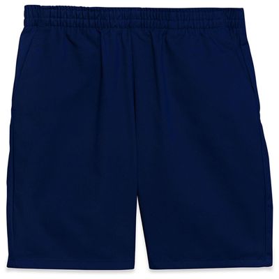 CLASSROOM Big Boys' Uniform Pull-On Husky Short, Dark Navy, 8