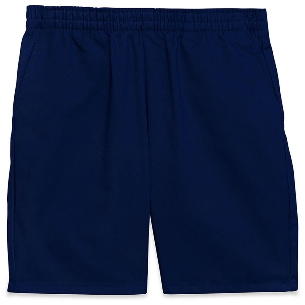 CLASSROOM Big Boys' Uniform Pull-On Husky Short, Dark Navy, 8