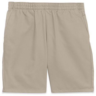 CLASSROOM Big Boys' Uniform Pull-On Husky Short, Khaki, 8