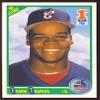 1990 Score 663 Rookie Card Frank Thomas White Sox Baseball Card view 1