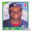 1990 Score 663 Rookie Card Frank Thomas White Sox Baseball Card view 2