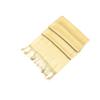 Sakkas Large Soft Silky Pashmina Shawl Wrap Scarf in Solid Colors - Beige view 2
