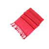 Sakkas Large Soft Silky Pashmina Shawl Wrap Scarf in Solid Colors - Red view 2