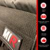 MIR PRO Weighted Vest With Zipper Option 45lbs - 90lbs (75LBS, STANDARD) view 3
