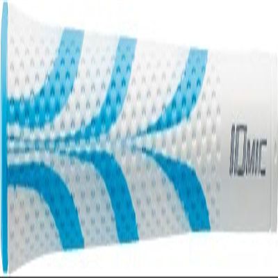 IOMIC Golf Grip Sticky Opus2 Back Line White x Sky Blue Art Grip Series Base: White x Sky Blue End: Sky Blue M60