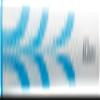 IOMIC Golf Grip Sticky Opus2 Back Line White x Sky Blue Art Grip Series Base: White x Sky Blue End: Sky Blue M60 view 1