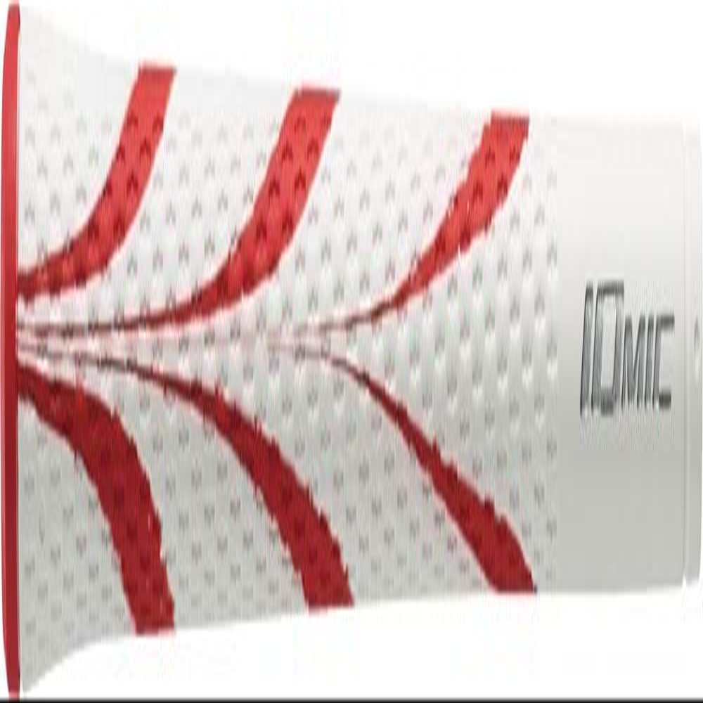 Iomic M60 Sticky Opus2 Golf Grip, White/Red, 1.8 inches, Backline
