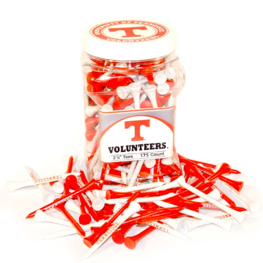 Team Golf NCAA 2-3/4" Golf Tees, 175 Pack, Regulation Size, Multi Team Colors