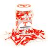 Team Golf NCAA 2-3/4" Golf Tees, 175 Pack, Regulation Size, Multi Team Colors view 1