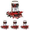 Team Golf NCAA Georgia Bulldogs Jar Of 175 Golf Tees 2-3/4" Golf Tees, 175 Pack, Regulation Size, Multi Team Colors view 1