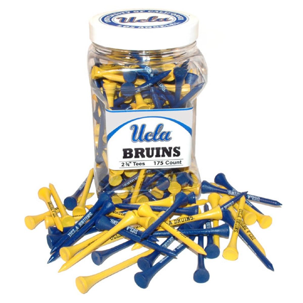 Team Golf NCAA 2-3/4" Golf Tees, 175 Pack, Regulation Size, Multi Team Colors