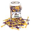 Team Golf NCAA East Carolina Pirates Jar Of 175 Golf Tees 2-3/4" Golf Tees, 175 Pack, Regulation Size, Multi Team Colors view 1