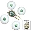 Colorado State Rams Pack of 4 Golf Balls and Divet Tool Gift Set from Team Golf view 1