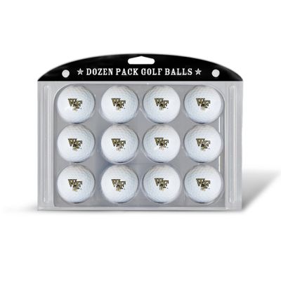 Team Golf NCAA Wake Forest Demon Deacons Golf Balls, 12 Pack Dozen Regulation Size Golf Balls, 12 Pack, Full Color Durable Team Imprint