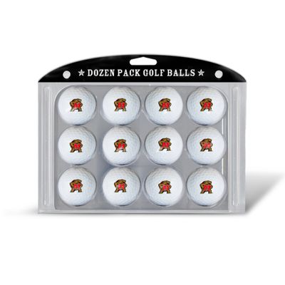 Team Golf NCAA Maryland Terrapins Golf Balls, 12 Pack Dozen Regulation Size Golf Balls, 12 Pack, Full Color Durable Team Imprint