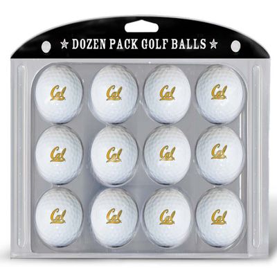 California Golden Bears Dozen Pack of Golf Balls from Team Golf